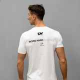 DY Nutrition T-Shirt - Work Hard in Silence